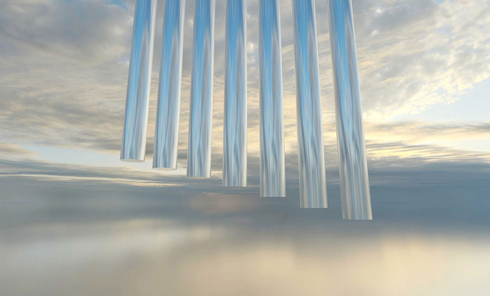 Cloud Chimes meditation instrument screenshot